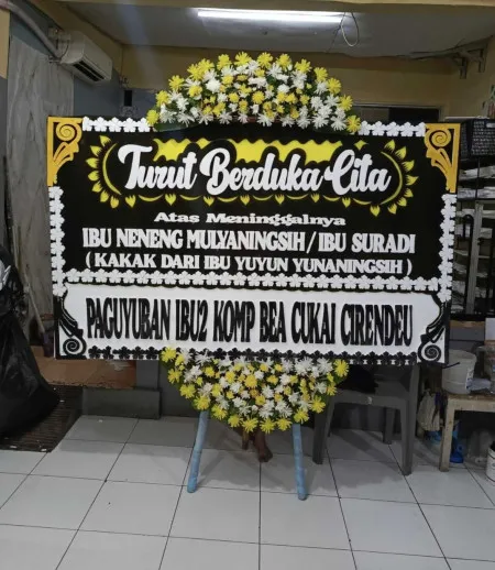 Papan Bunga Duka Sidamulya Cipunagara